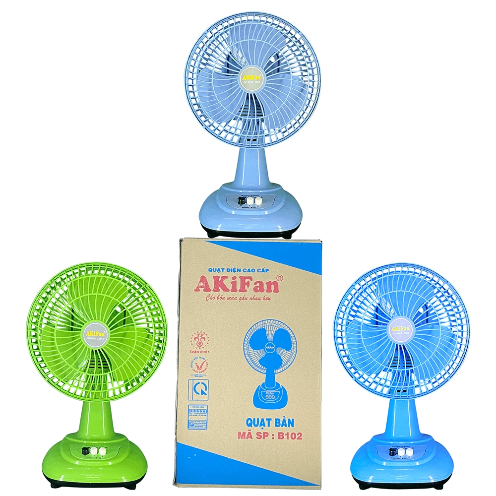 Quạt bàn AkiFan B102 - Ảnh 6