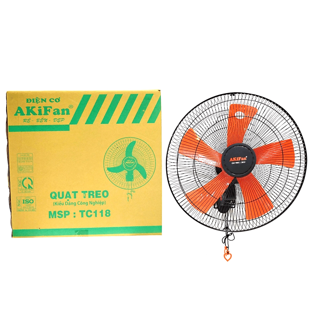 Quạt treo tường công nghiệp AkiFan TC118 - Ảnh 6