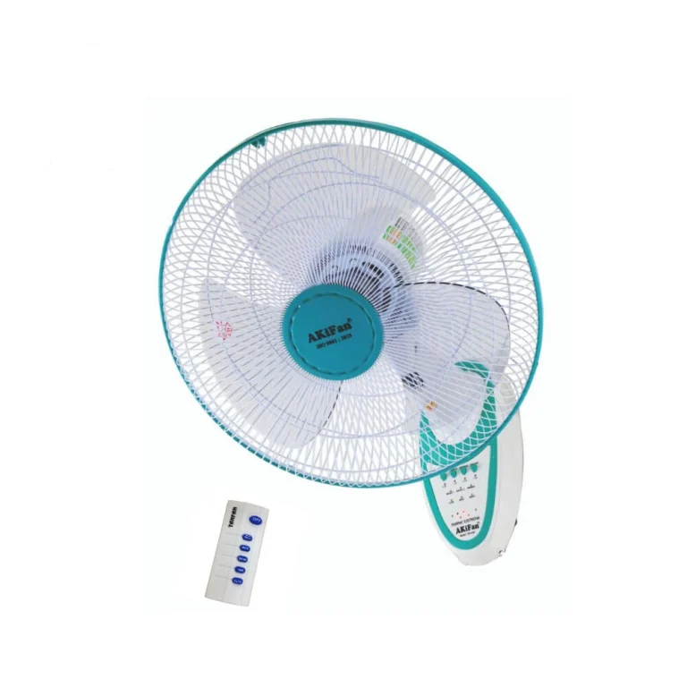 Quạt treo tường remote AkiFan TR1428 - điều khiển từ xa
