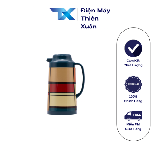 Ấm pha trà Rạng Đông RD-1040TS2 1 lít màu gạch