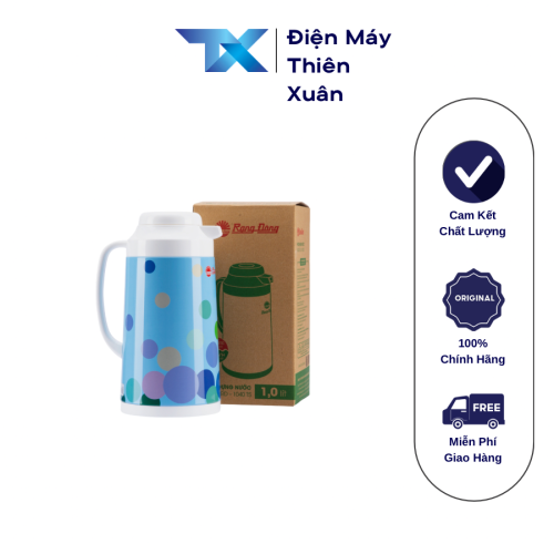 Ấm pha trà Rạng Đông RD-1040TS2 1 lít màu xanh