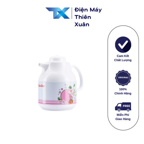 Ấm pha trà Rạng Đông RD-1055 TS 1 lít màu hồng