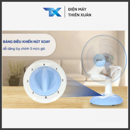 bảng điều khiển quạt bàn senko b1616