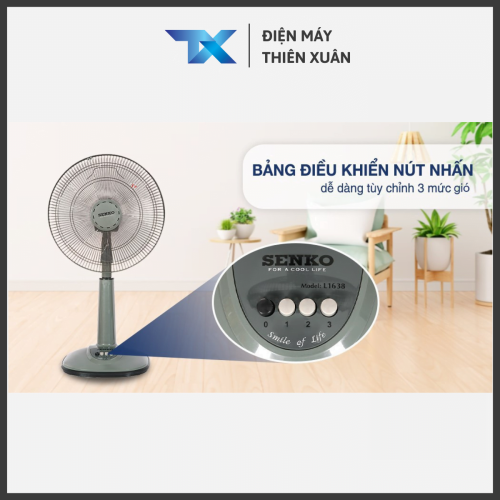 Bảng điều khiển quạt lò Senko L1638