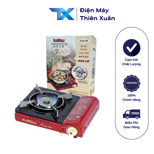 Bếp gas mini Eco NaMilux PL1911PF