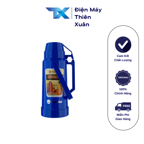 Bình thuỷ Rạng Đông 2 lít RD-2035 màu xanh