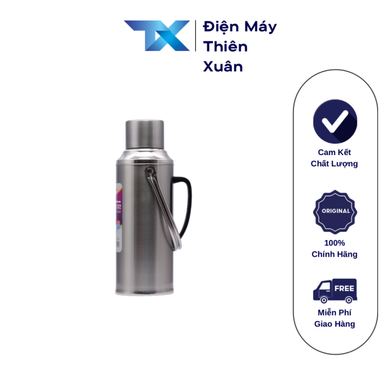 Bình thuỷ Rạng Đông Inox RD-2035 ST2 - 2 lít