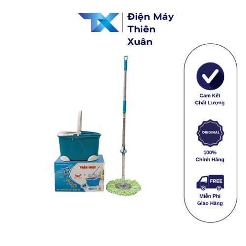 Bộ lau nhà Trần Phát xoay tay 360° TP918