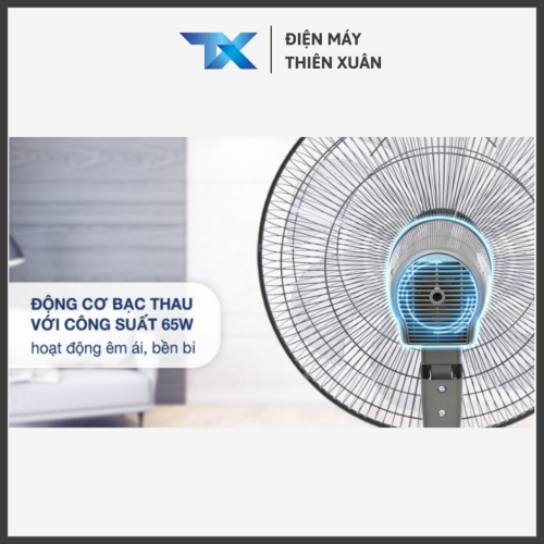 Động cơ quạt đứng Senko DR1608 có remote