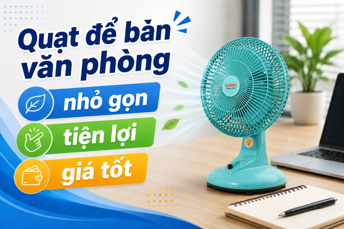 quạt để bàn văn phòng