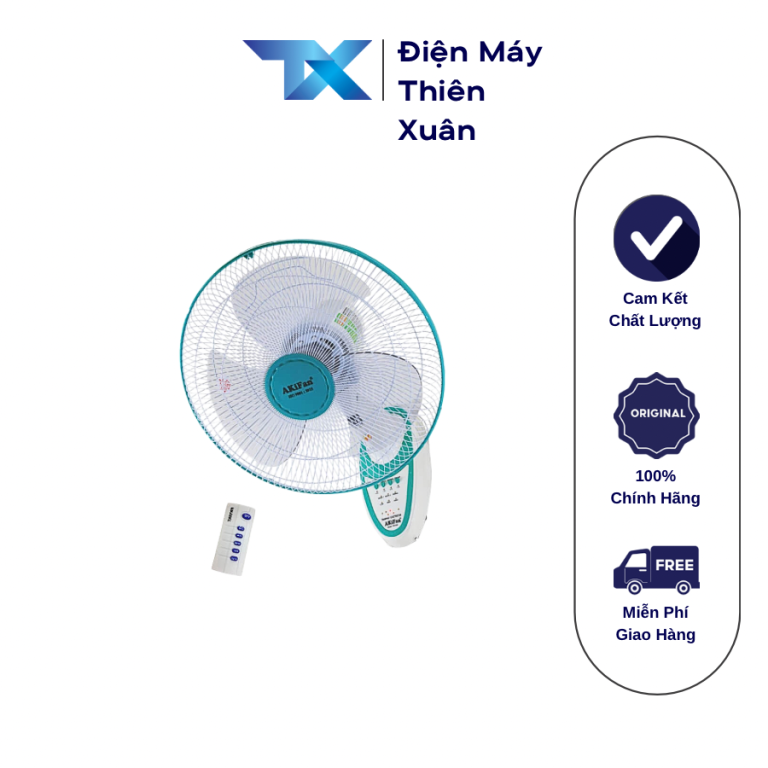Quạt treo trường remote AkiFan TR1428