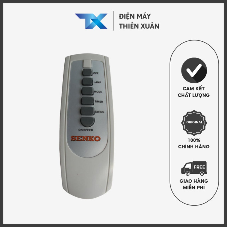 Remote điều khiển quạt Senko