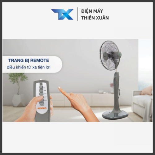 Remote quạt đứng Senko DR1608