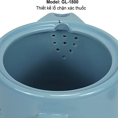 Ấm sắc thuốc Gali 1801X lòng ấm