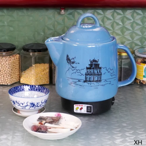 Ấm sắc thuốc Gali 1801XH thực tế