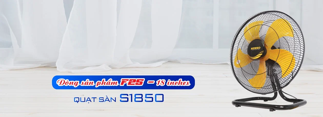 Banner quạt sàn Senko S1850