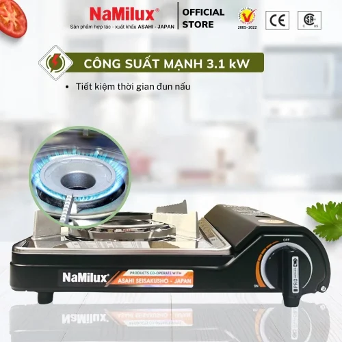 Bếp gas mini NaMilux NH P3033PS công suất