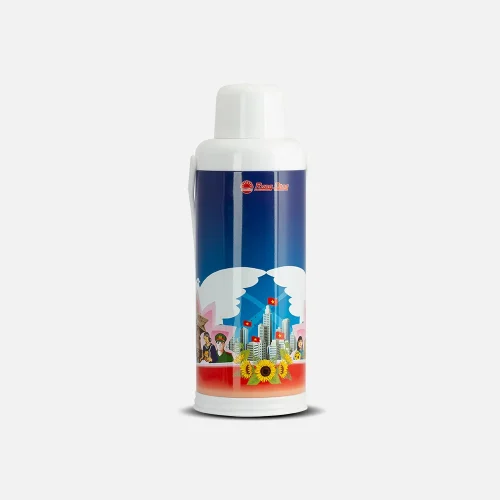 Bình thủy Rạng Đông RD 2035TS3 mặt trước họa tiết