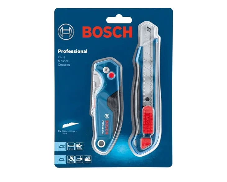 Bộ dao cắt Bosch gồm dao và lưỡi thay thế