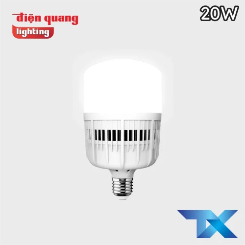 Bóng đèn LED tròn Điện Quang LEDBU09 20W màu trắng