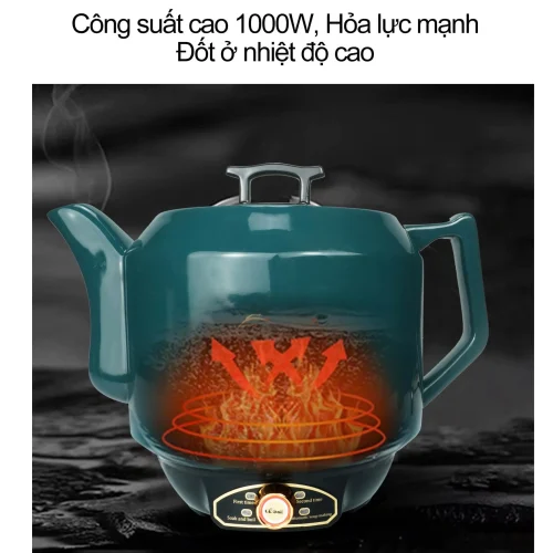 Ấm sắc thuốc Gali 1860g 6 lít