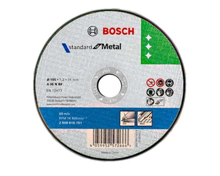 Đá cắt sắt Bosch 105x1.2x16mm