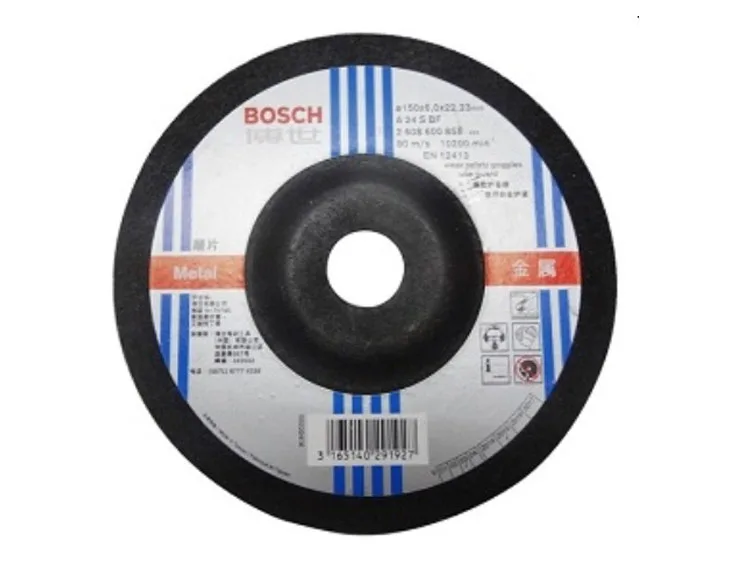 Đá mài Bosch 150x6x22.23mm sắt