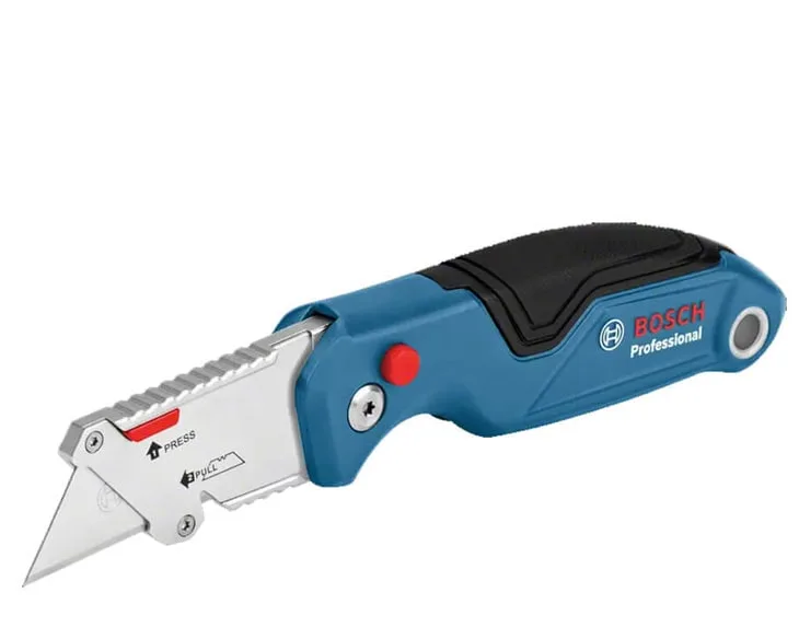 Dao cắt ron Bosch Professional với lưỡi gập mở