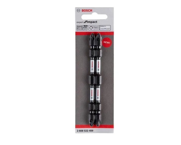 Đầu vặn vít ngắn dòng expert Bosch PH2-110mm (Bộ 2 mũi)
