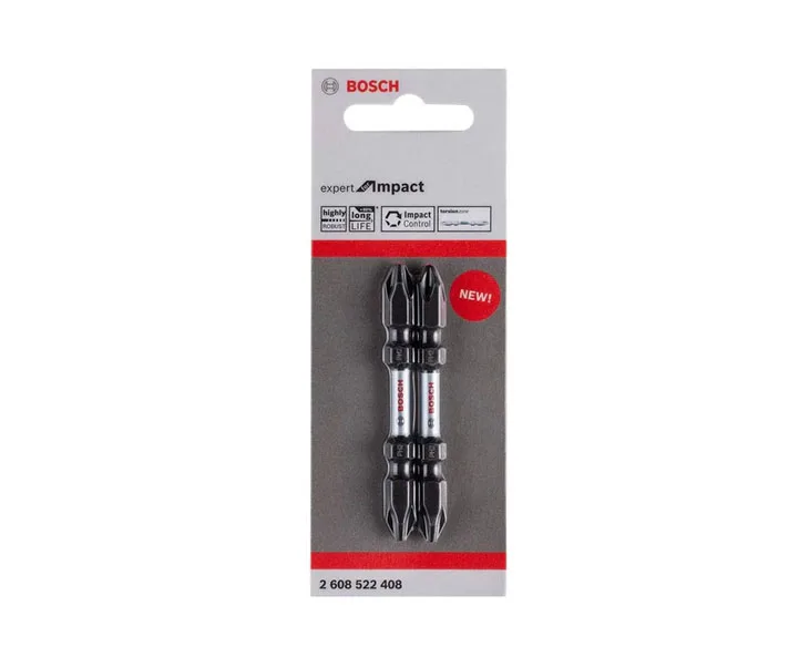 Đầu vặn vít ngắn dòng expert Bosch PH2-65mm (Bộ 2 mũi)