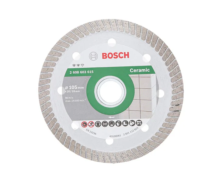 Đĩa cắt kim cương Bosch Turbo 105x16mm