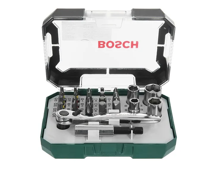 Dụng cụ mở ốc vít Bosch (Bộ 26 món)