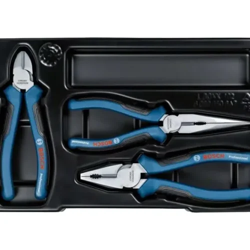 Kìm cắt Bosch bộ 3 món kèm hộp đựng