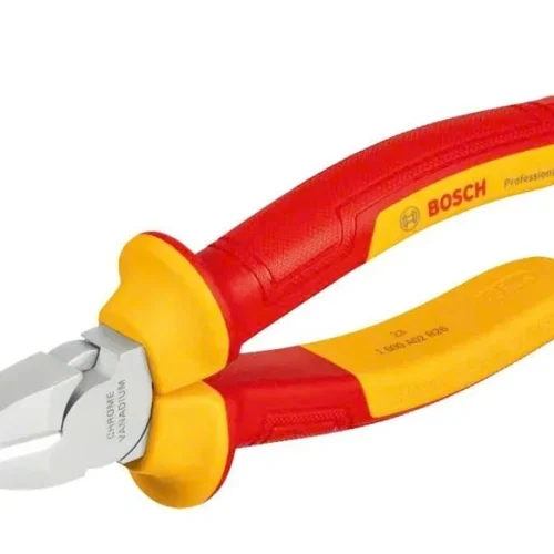 Kìm cắt chéo cách điện Bosch VDE 160mm cán đỏ vàng