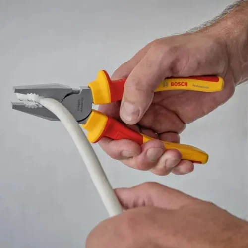 Kìm đầu bằng cách điện Bosch VDE 180mm