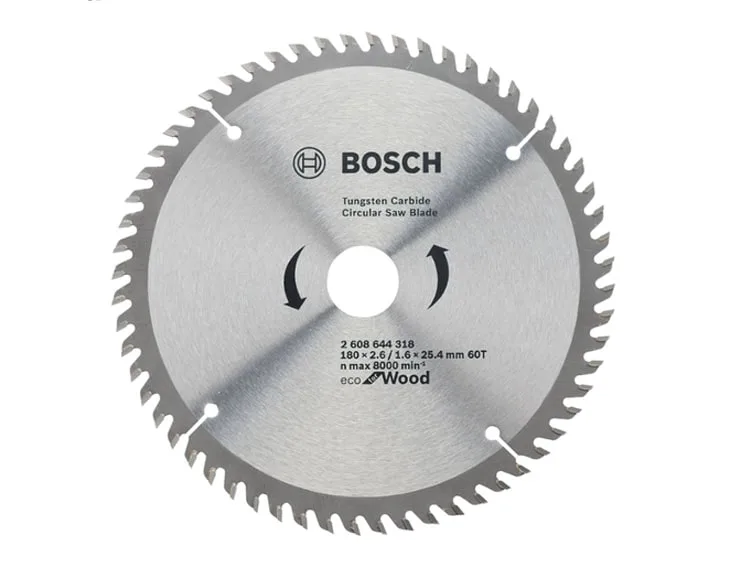 Lưỡi cưa gỗ Bosch 180x25.4mm T60