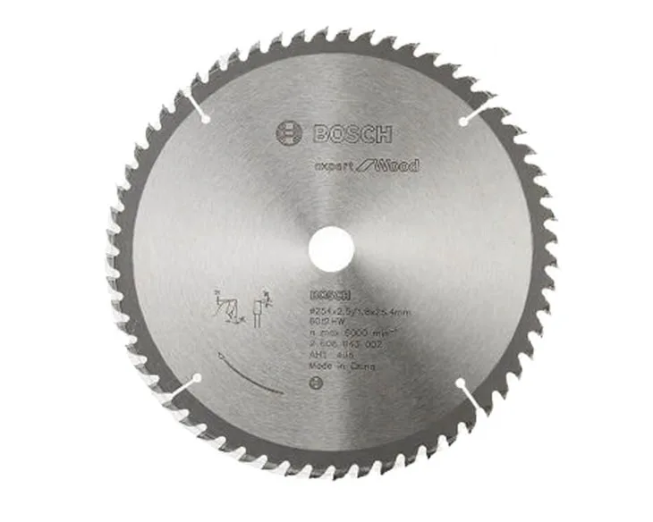 Lưỡi cưa gỗ Bosch 254x25.4mm T60