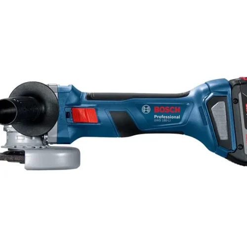 Mặt bên máy mài góc Bosch GWS 180 LI