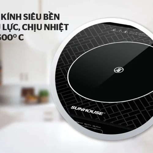 Mặt kính cường lực bếp hồng ngoại cơ SUNHOUSE SHD6011