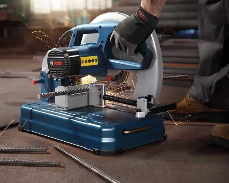 Máy cắt sắt Bosch GCO 14-24 cắt thép