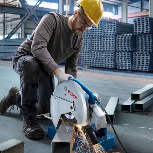 Máy cắt sắt Bosch GCO 230 sử dụng