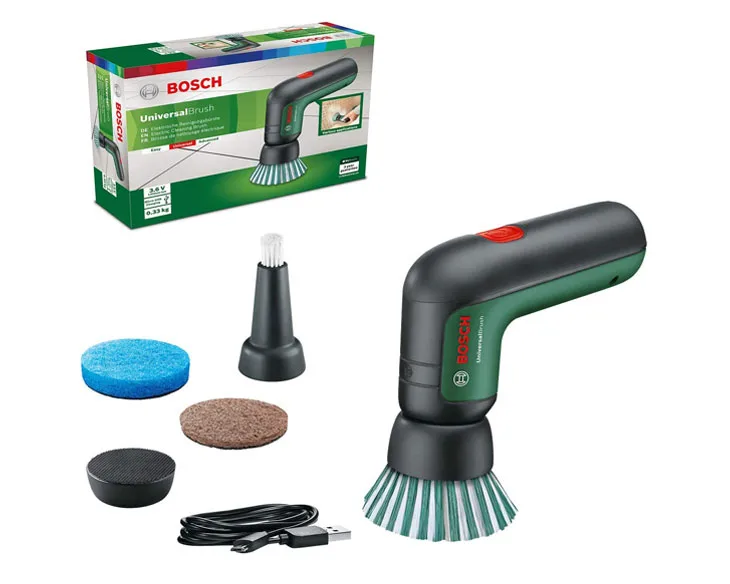 Máy cọ rửa vệ sinh đa năng dùng pin Bosch UniversalBrush trọn bộ
