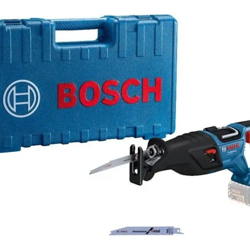 Máy cưa kiếm dùng pin Bosch GSA 185-LI trọn bộ hộp đựng