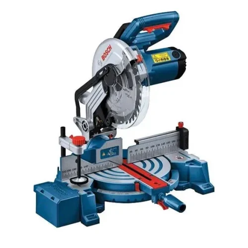 Máy cưa vát Bosch GCM 254 góc nghiêng bên trái