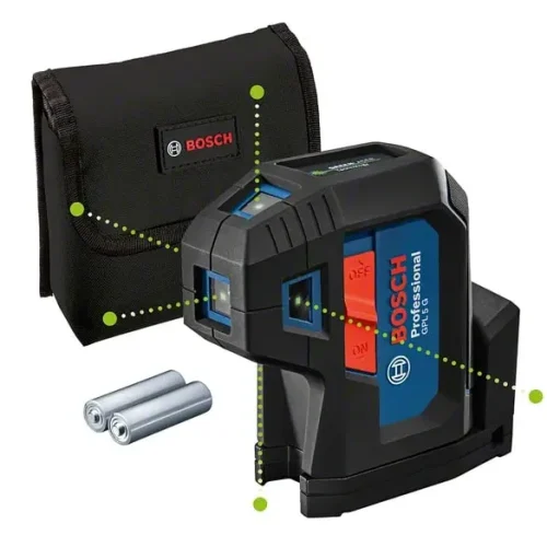 Máy định vị laser xanh Bosch GPL 5 G trọn bộ phụ kiện