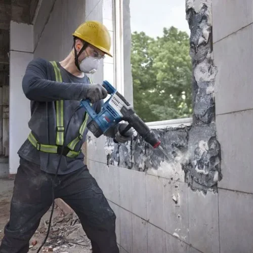 Máy đục bê tông Bosch GSH 5 HX phá bê tông