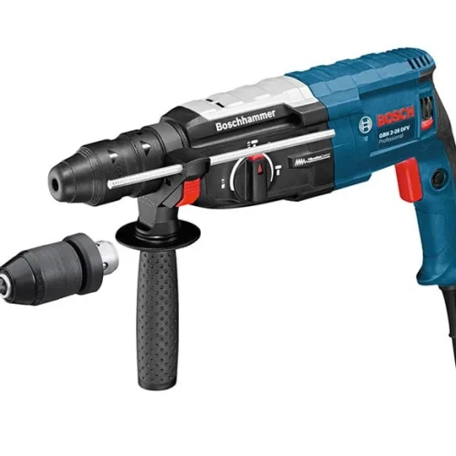 Máy khoan búa Bosch GBH 2-28 DFV mặt bên