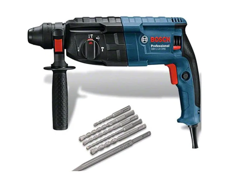 Máy khoan búa điện Bosch GBH 2-24 DRE kèm mũi khoan