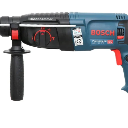 Máy khoan búa điện Bosch GBH 2-26 DRE mặt bên