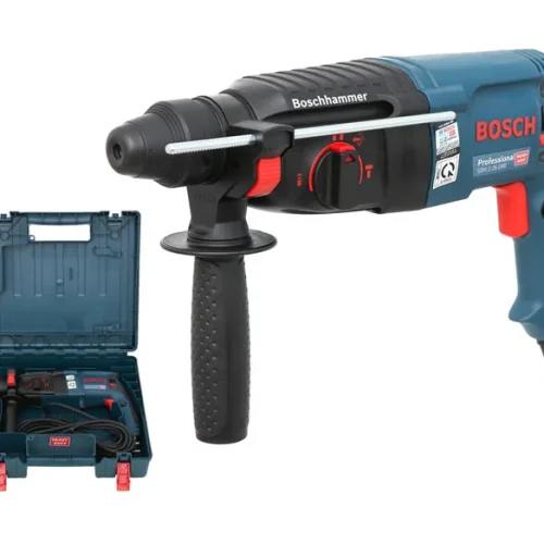Máy khoan búa điện Bosch GBH 2 26 DRE trọn bộ hộp